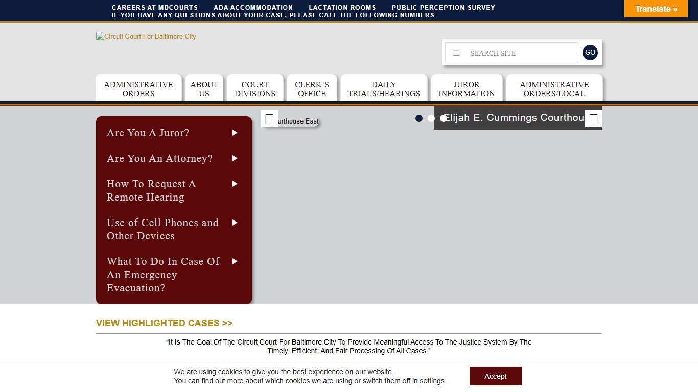 Circuit Court For Baltimore City