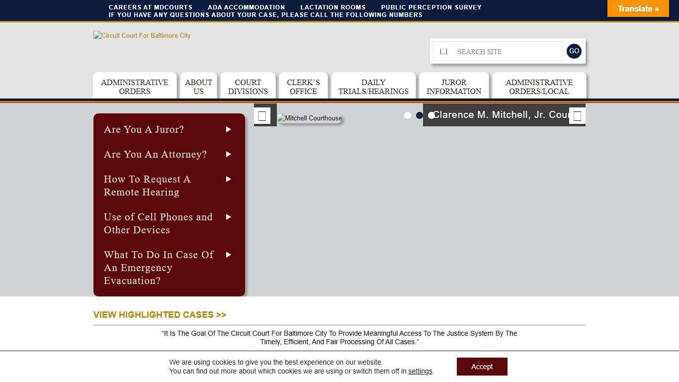 Circuit Court For Baltimore City